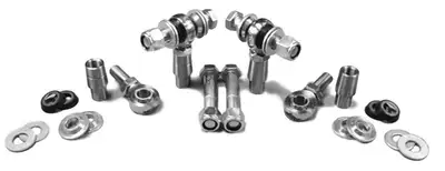 Steinjager Steinjäger Heims, Nuts, Bungs, Spacers and Seals Rod End Kits 3/4-16 RH and LH Steel Housing, PTFE Race Fits 1.750 x 0.120 Tubing 4 Rod Ends