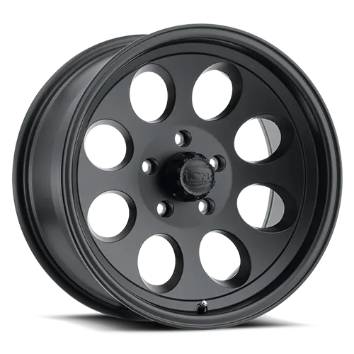Cast Aluminum Wheels 171 MB 16x8 Matte Black 5 On 127 Bolt Pattern -5 Offset ION Wheels product image