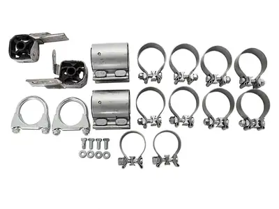 Pypes Performance exhaust 2005-2010 Mustang V6 Black Cat Back Mid Muffler Exhaust System M-80 Race Pro Mufflers 409 Stainless Pypes Performance Exhaust
