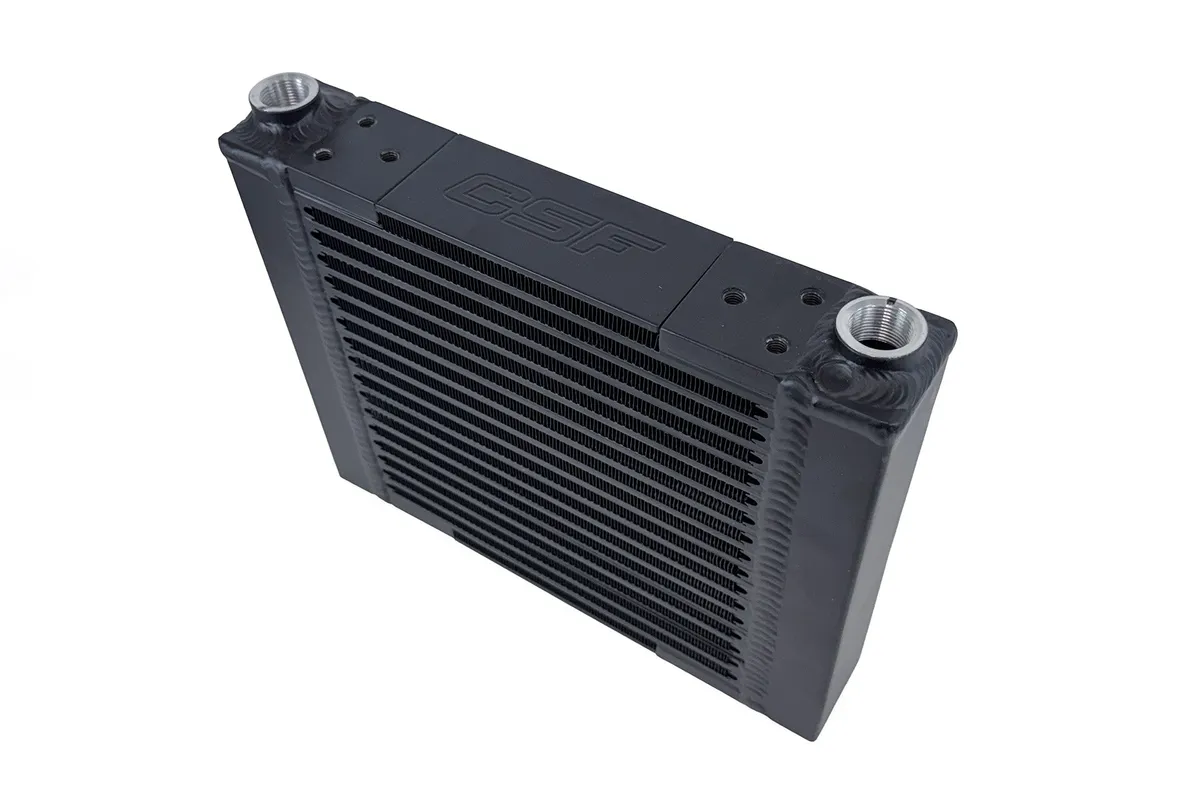 CSF Radiators Univeral Single-Pass Oil Cooler - M22 x 1.5 connections 2 NPT Ports - 8371 product image