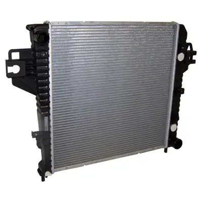Crown Automotive Jeep Replacement Crown Automotive Jeep Replacement 52080118AA Radiator for 2002-2005 Jeep KJ Liberty w/ 3.7L Engine, 20 x 20, 1 Row