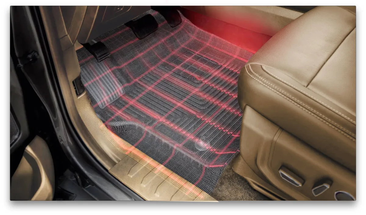 22c Grand Cherokee (New Body Style) Weatherbeater 2nd Row Floor Liner Black product image