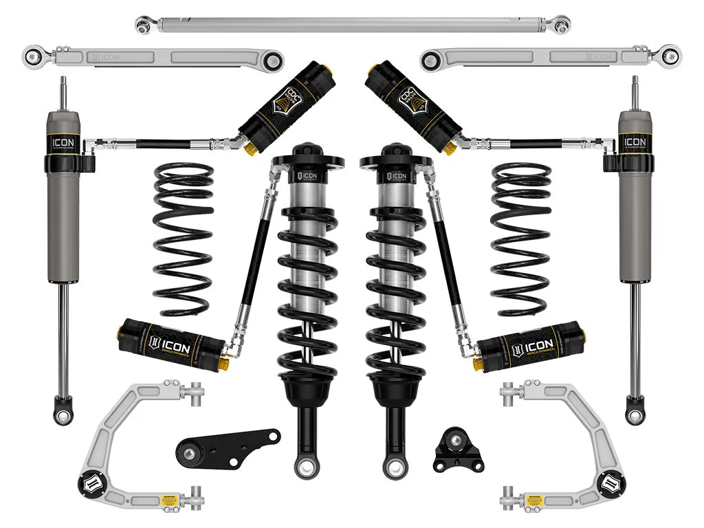 ICON Vehicle Dynamics ICON 2024-2026 Toyota Land Cruiser 250 Series, 1.25-3" Lift, Stage 8 Suspension System, CDCV, Billet