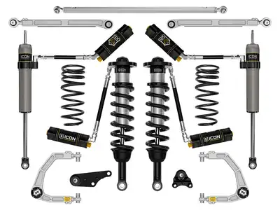 ICON Vehicle Dynamics ICON 2024-2026 Toyota Land Cruiser 250 Series, 1.25-3" Lift, Stage 8 Suspension System, CDCV, Billet