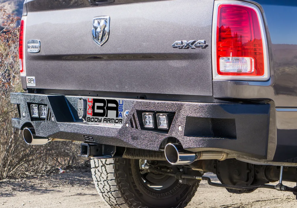 Body Armor 4x4 FD-2964 Eco Series Rear Bumper, Black, F-250 product image