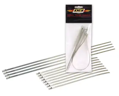 Design Engineering DEI 10205 Stainless-Steel Locking Ties 8 + 14 Pack 010205