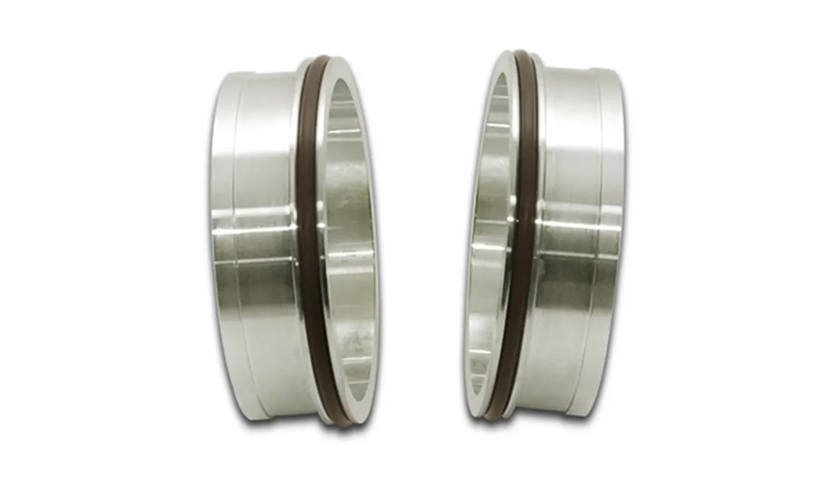 Vibrant Performance - 12556 - HD Clamp Stainless Weld Ferrules with O-Rings for 3.00 in. O.D. Tubing product image