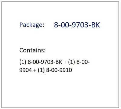 EXPOSED RACK Clk Rear Xbar-Blk