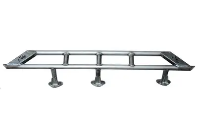 EVO Manufacturing EVO Manufacturing Rock Slider Raw - Passenger - JK 4Dr
