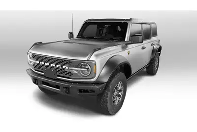 Bushwacker Bushwacker Extend-A-Fender Style Fender Flares - 4PC - Bronco 2021+