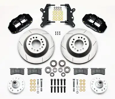 Wilwood Brakes 1957 - 1968 Edsel, Ford, Mercury Forged Narrow Superlite 6R Big Brake Front Brake Kit (Hub and 1PC Rotor) - 140-13654