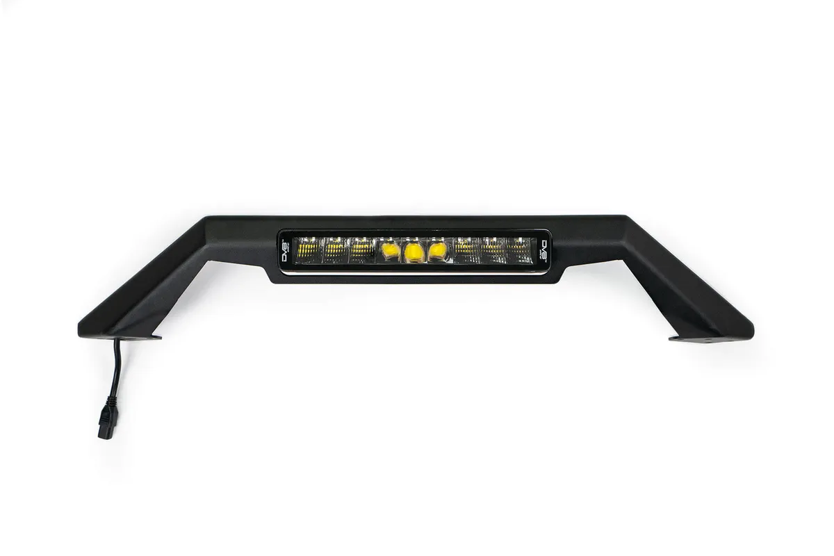 DV8 Offroad DV8 Offroad Bull Bar w/LED Light Bar Mount, MTO Series Front Bumpers - Bronco 2021+