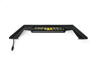 DV8 Offroad DV8 Offroad Bull Bar w/LED Light Bar Mount, MTO Series Front Bumpers - Bronco 2021+