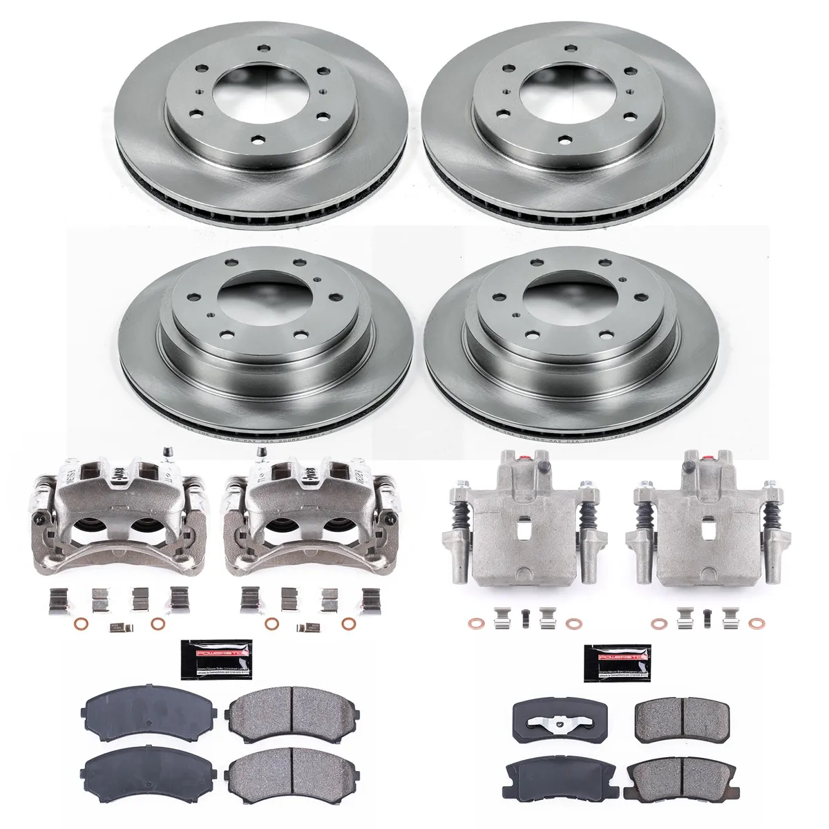 Z17 Direct Replacement Kit: Rotors; Ceramic Pads; Calipers product image