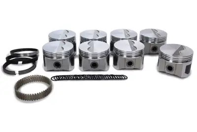 Pro-tru Pistons BBM Flat Top Piston Set 4.350 Bore -4cc