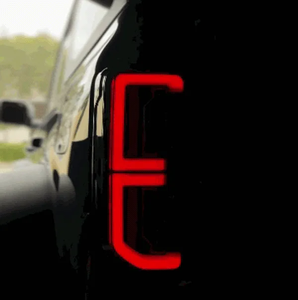 Ford 21-25 Bronco Tail Lights High-Powered Oled Bar Style Running & LED Brake Lights, Includes Oled Startup Sequence - Multiple Options product image