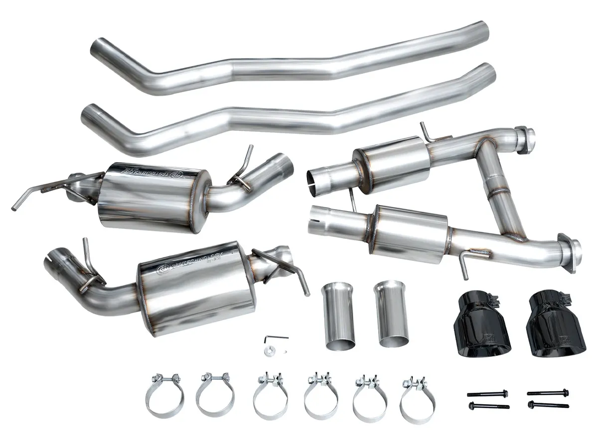 AWE Track Edition Exhaust for Dodge Durango 3.6 / 5.7 - Chrome Silver Tips product image