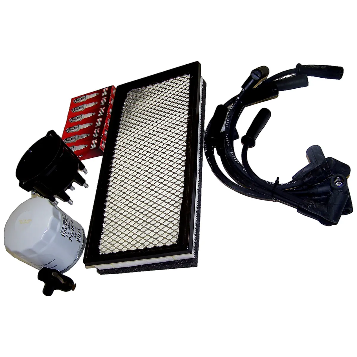 Crown Automotive Jeep Replacement TK4 Tune Up Kit for 1997-1998 Jeep TJ Wrangler w/ 4.0L Engine product image