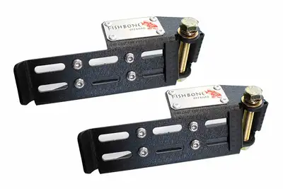 Fishbone Offroad Fishbone Offroad Foot Peg Set for 2007 & Up Jeep Wrangler/Gladiator FB21268