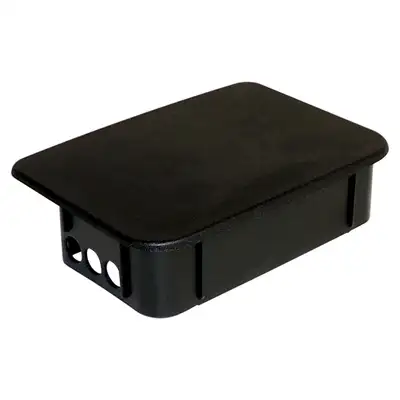Crown Automotive Jeep Replacement Bumper End Cap; Rear; For Use w/Stubby Bumper;