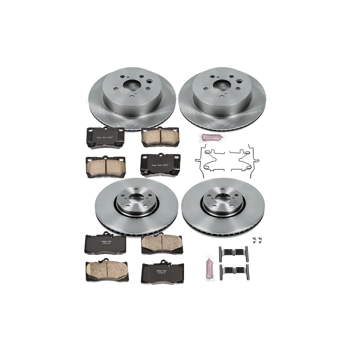 Autospecialty Brake Kit fr 2007-2011 Lexus Gs350 2006-2007 Lexus Gs430 2007-2011 Lexus Gs450h 2008- product image