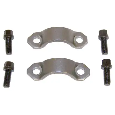 Crown Automotive Jeep Replacement Crown Automotive Jeep Replacement 4006698K U-Joint Strap Kit - 74-06 Jeep TJ, YJ, CJ-5, 7, 8 XJ, MJ, KJ, ZJ, WJ, SJ Models