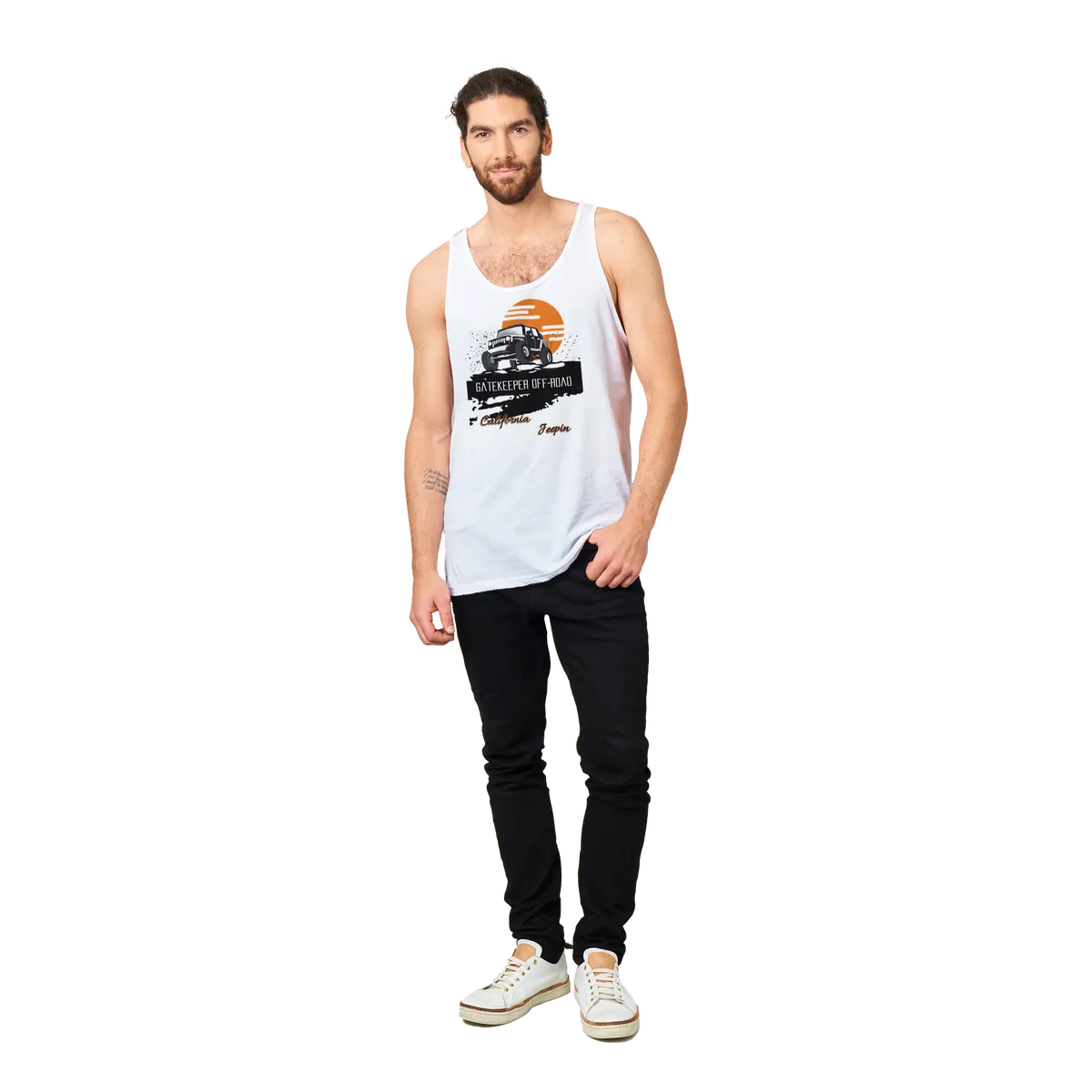 GateKeeper Cali Jeepin Premium Unisex Tank Top product image