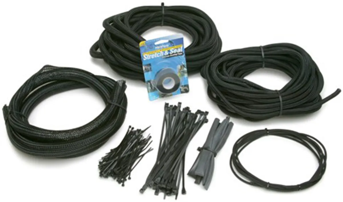 PowerBraid Fuel Injection Harness Kit; Incl. 1/8 in. Dia. 23 ft.; 1/4 in. Dia. 50 ft.; 1/2 in. Dia. 12 ft.; 3/4 in. Dia. 3 ft.; 1 in. Dia. 8 ft.; product image