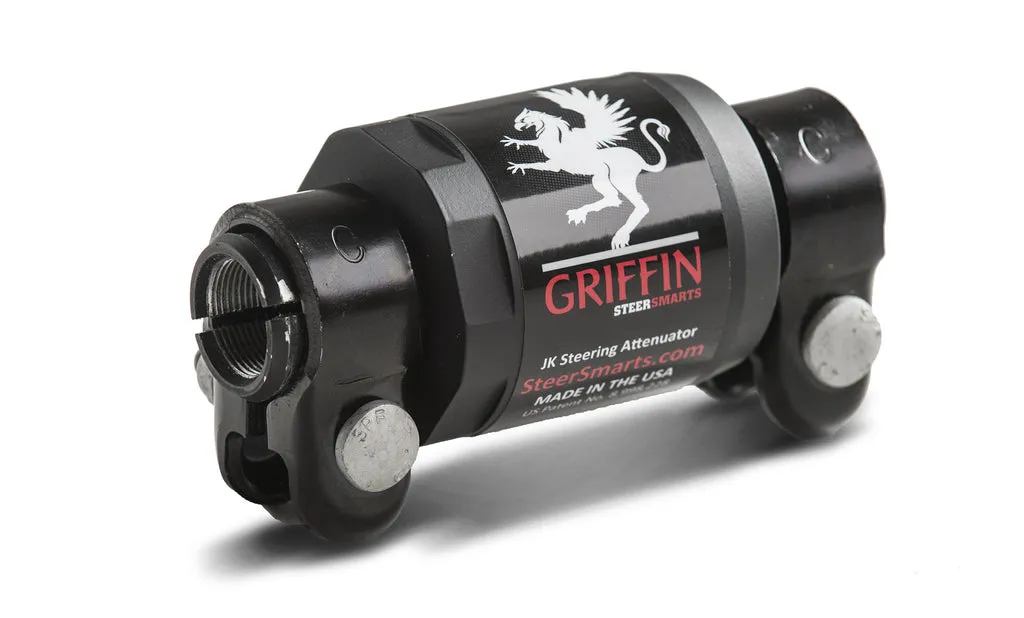 Steer Smarts 7084011 Jeep JK Griffin Steering Attenuator. Reduces the negative harsh road feedback. product image