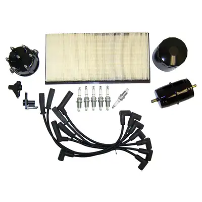 Crown Automotive Jeep Replacement Crown Automotive Jeep Replacement TK7 Tune Up Kit for 1994-1996 Jeep XJ Cherokee w/ 4.0L Engine