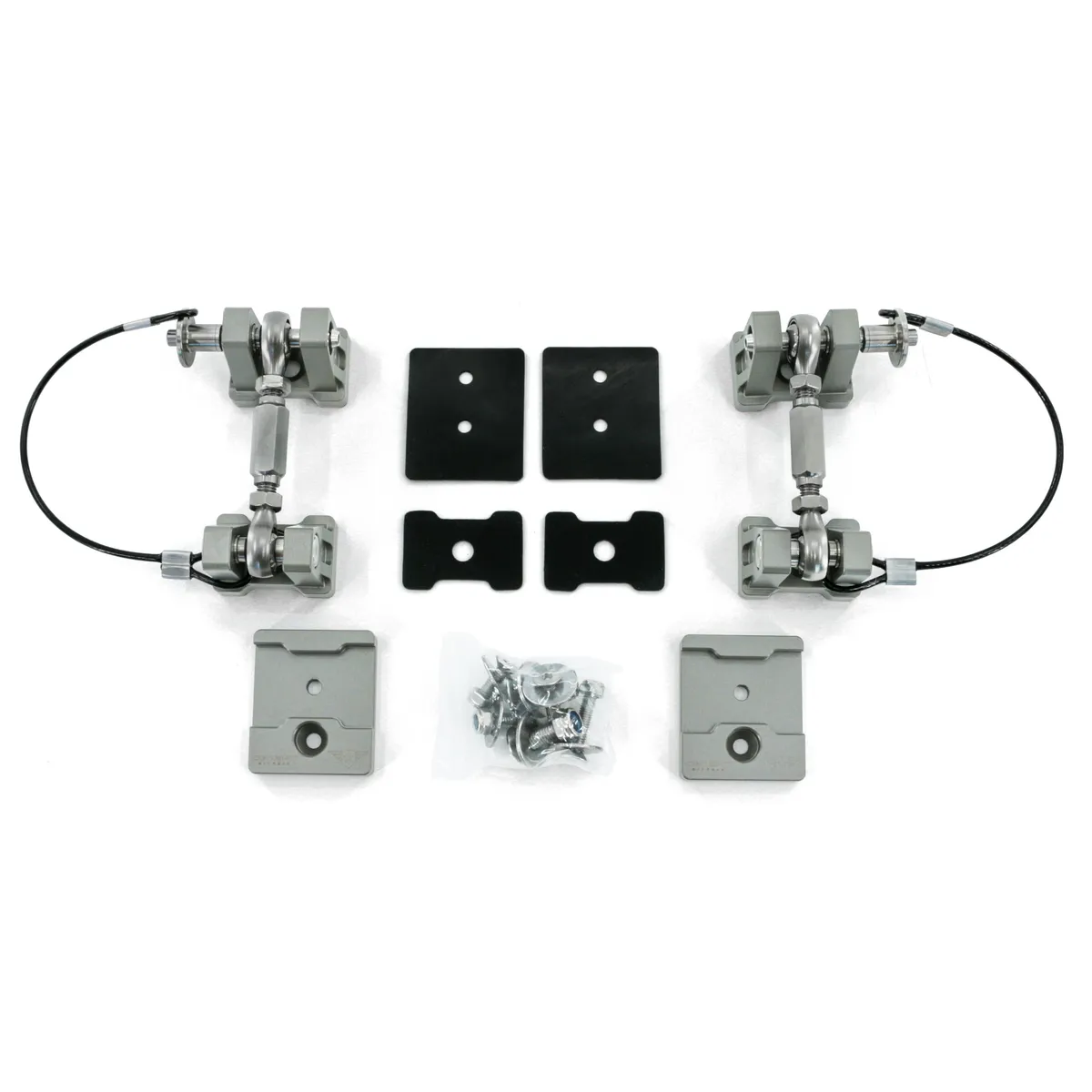 Combat Off Road Billet Aluminum Hood Latch Set - Raw - JK/JL/JT product image