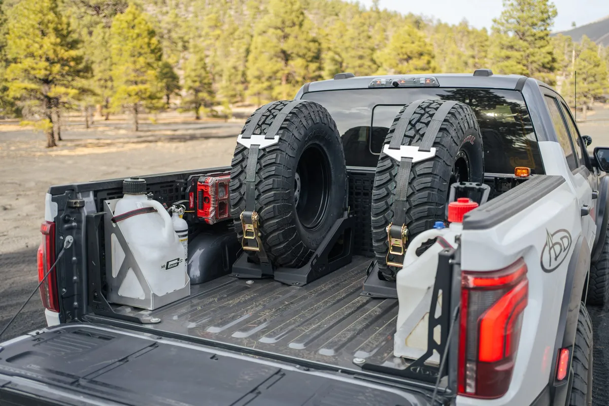 2021 Ford F-150 Raptor Bed Side Molle Panels - Driver Full Set product image