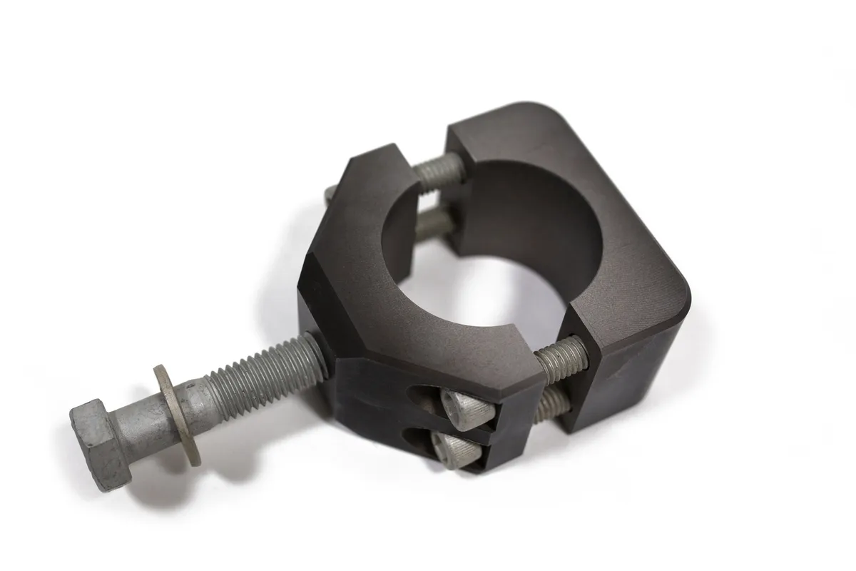 Jeep Single Post Stabilzer Bracket 1 3/4 Aluminum Yeti XD For 07-24 Wrangler JK/JL/Gladiator Steer Smarts product image