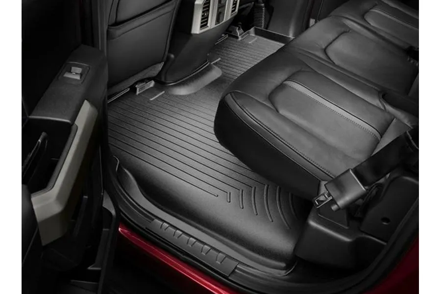 Weathertech 15- Ford F150 Rear Floor Liners Black