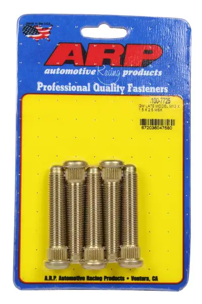 ARP Auto Racing gm Late Model M12 x 1.5 x 2.5 Wheel Stud Kit