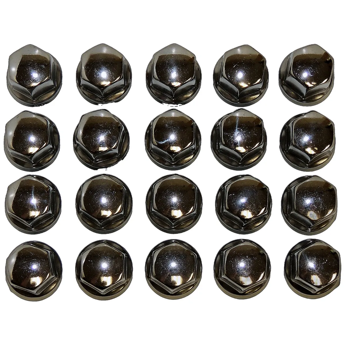 Crown Automotive Jeep Replacement 6509422K 20-Piece Stainless Lug Nut Kit for Jeep 18+ JL, 20+ JT, 11+ WK2, WL Models product image