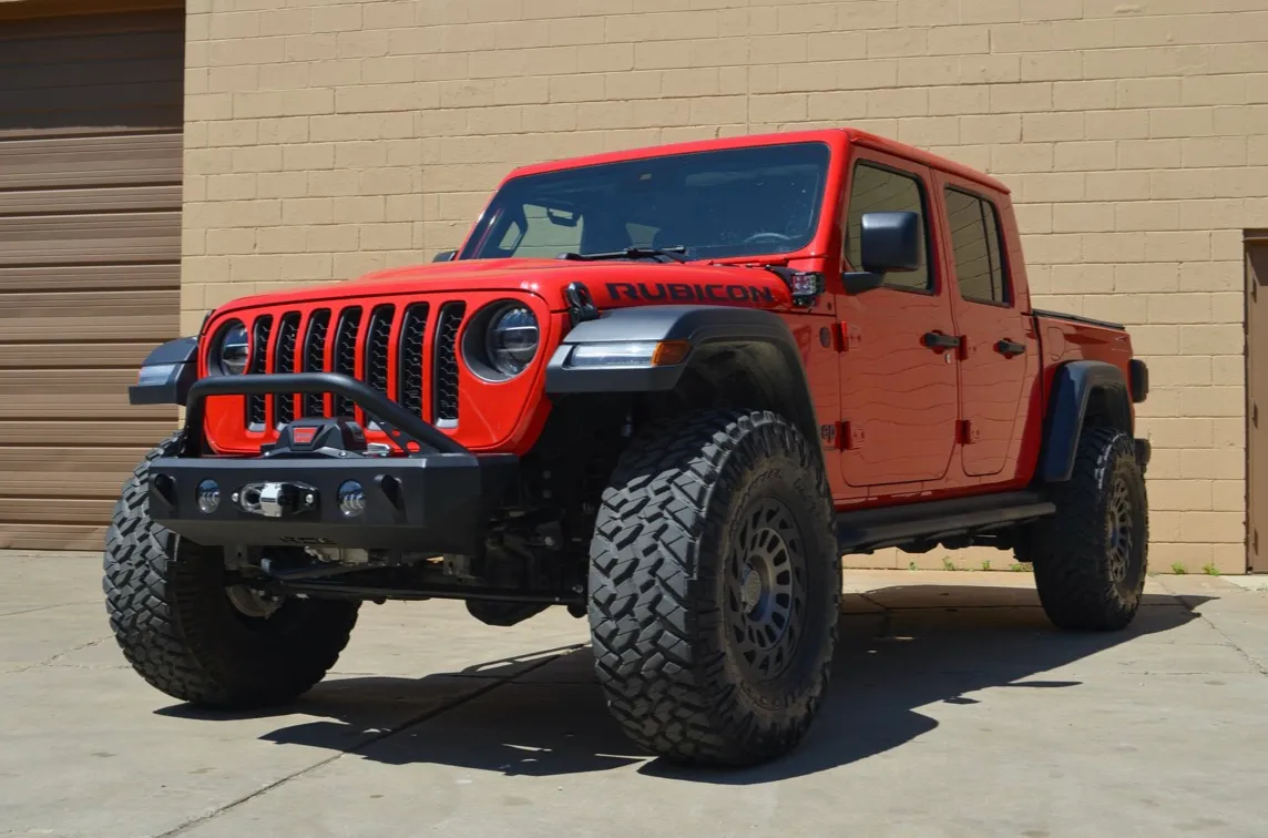 Bumpers 2019 to Present Front, Expedition Series Bull Bar Texturized Black product image