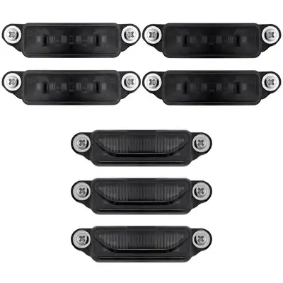 Recon Accessories Dodge 21-25 RAM 1500 Trx 7-Pc Fender & Hood Light Kit Smoked Lens White or Amber LED Running Lights w/ Startup Light Sequence - Multiple Options