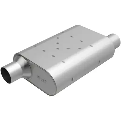 MagnaFlow Exhaust Products Rumble Performance Muffler ss 4.25x9.5 2.5/2.5 O/O