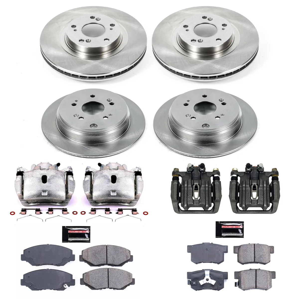 Z17 Direct Replacement Kit: Rotors; Ceramic Pads; Calipers product image