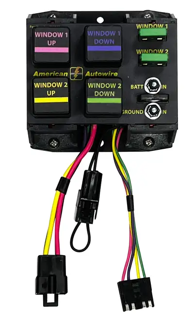 American Autowire American Autowire Universal reversing relay kit. Controls 4 relays or 2 components - Reversing Relay Kit, 4 Way