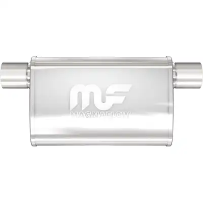 MagnaFlow Exhaust Products MagnaFlow 4 X 9in. Oval Straight-Through Performance Exhaust Muffler 11376