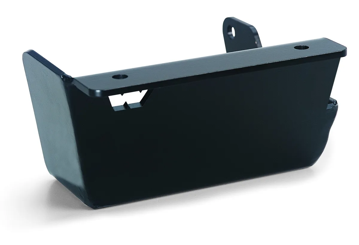 WARN - Steering Box; Powder Coated; Black; Steel product image