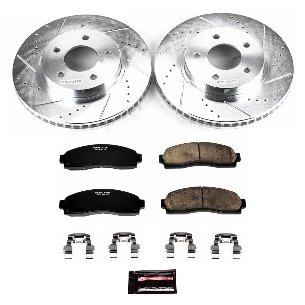 Z23 Evolution Brake Kit Front 2005-2006 Chevy Equinox 2006 Pontiac Torrent 2002-2007 Saturn Vue product image