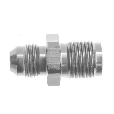 Redhorse Performance 06 an Male to 5/818 Inverted Flare Pump/Fuel Line Adapter Clear