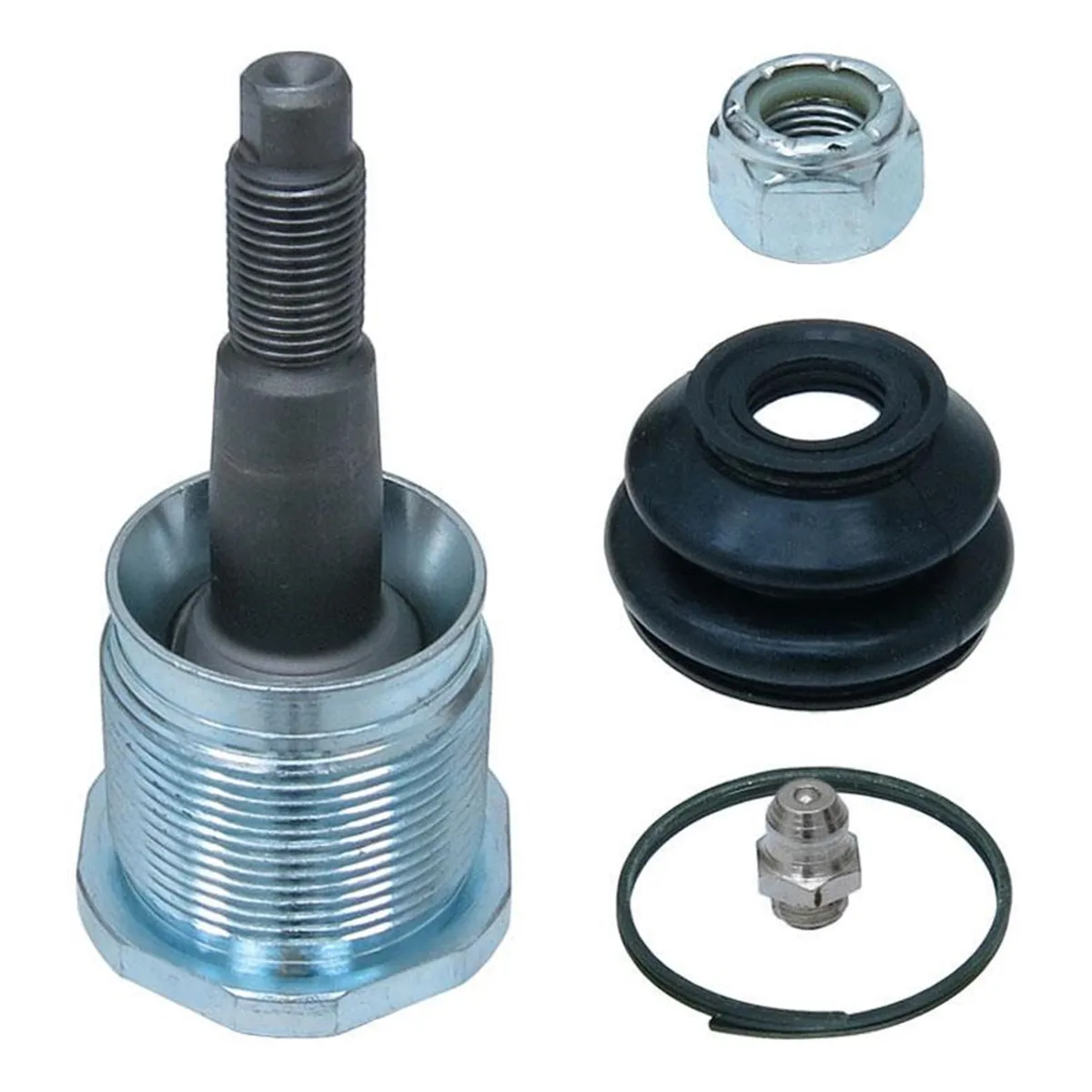 Currectlync Modular Extreme Duty Steering System 07-18 Wrangler JK Bolt-On 1 5/8 Inch Diameter Tie Rod/Drag Link HD Steering Stabilizer Shock Mounting Kit RockJock 4x4 product image