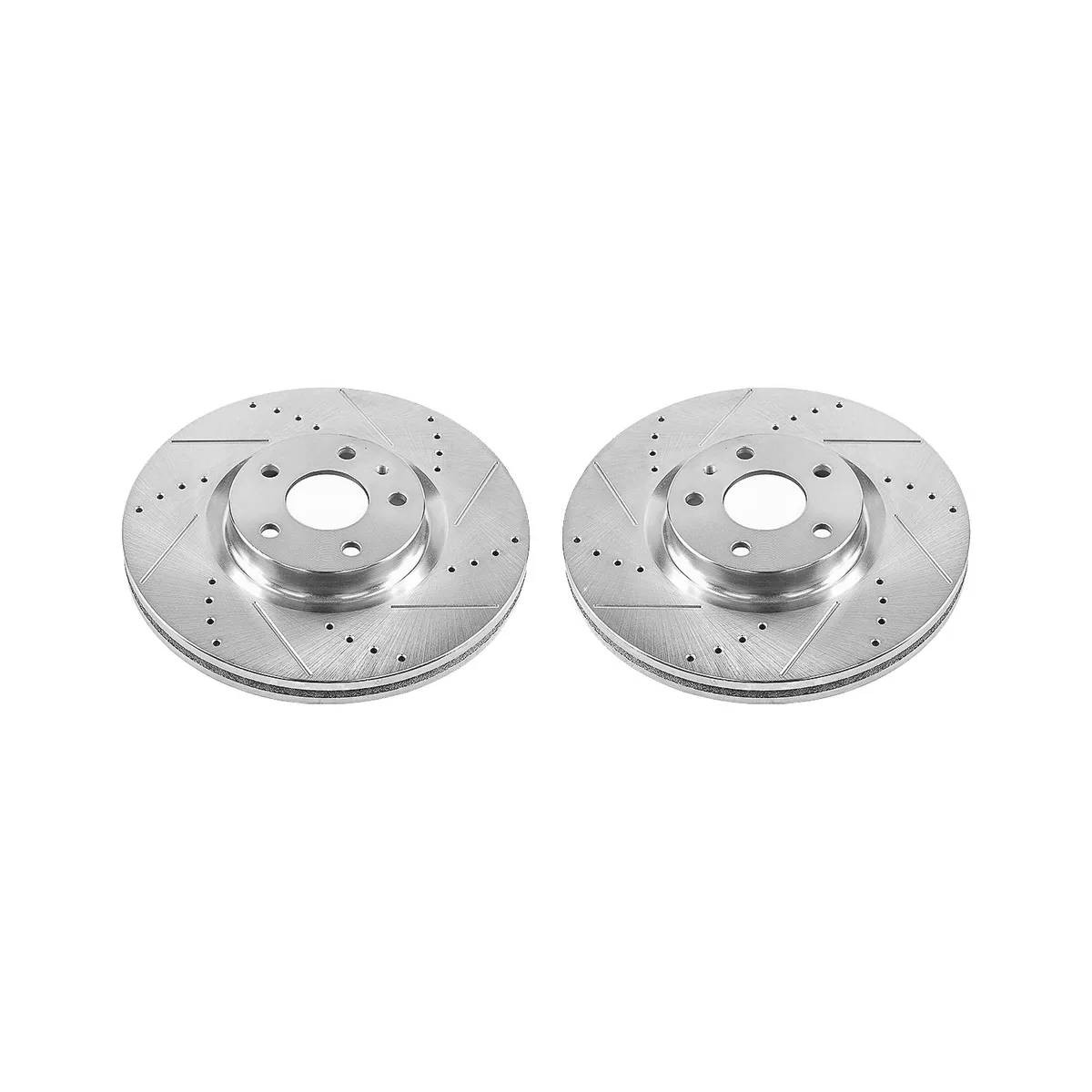 Drilledslotted Rotor Pair Front - 2015-13 Ford Fusion 2015-13 Lincoln Mkz product image