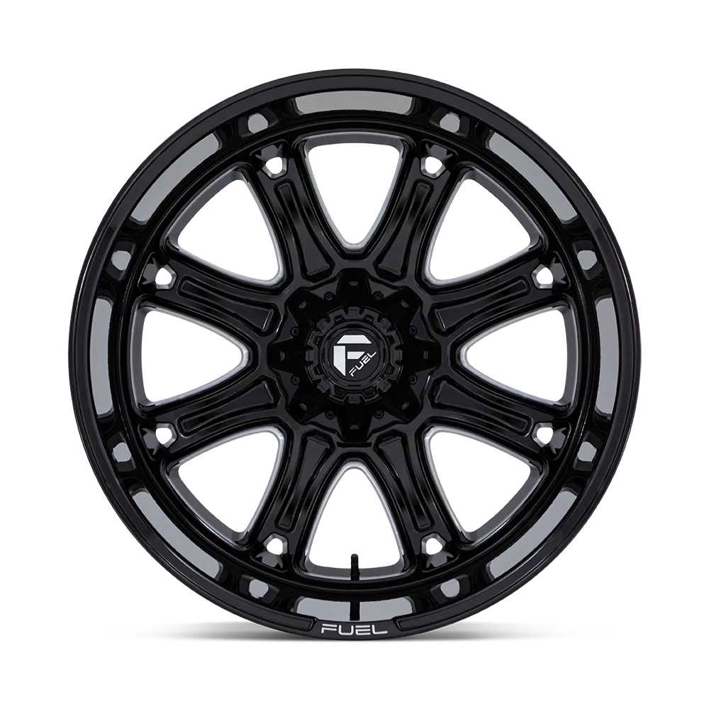 Fuel Wheels | Darkstar | Gloss Black Milled product image