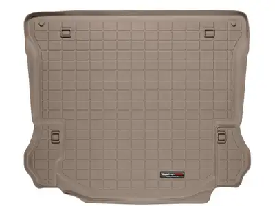 Weathertech 2011 + Jeep Wrangler Unlimited Cargo Liners Trim line allows fitment in vehicles with and without cargo mounted subwoofer Tan