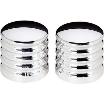 Billet Specialties Ribbed Style Wiper Post Covers For Post